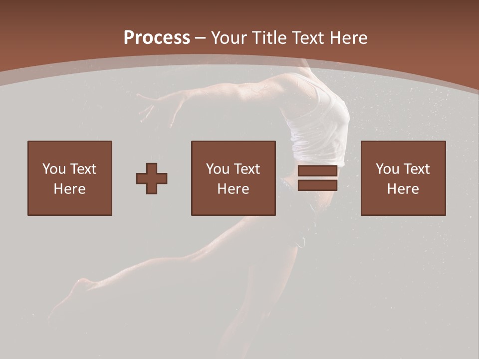Movement Female Girl PowerPoint Template