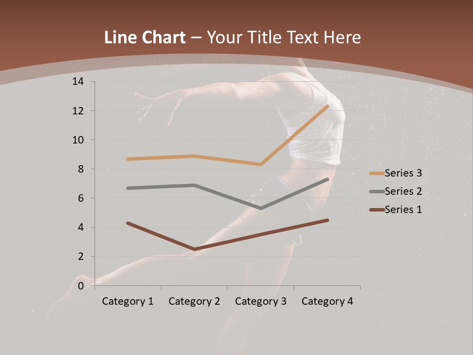 Movement Female Girl PowerPoint Template