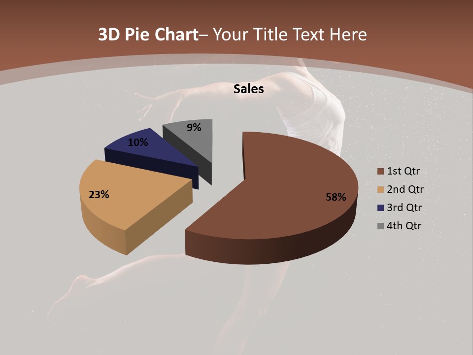 Movement Female Girl PowerPoint Template