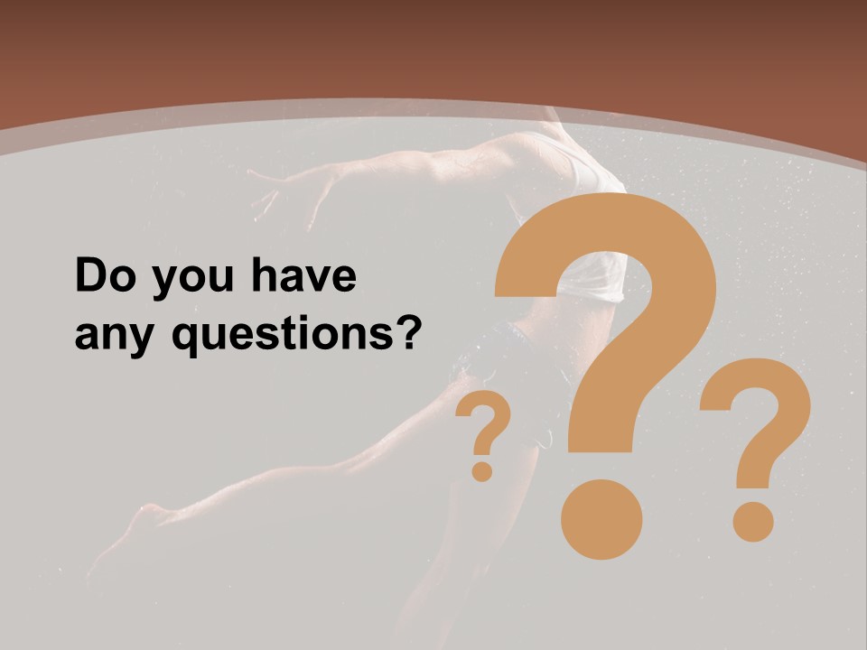 Movement Female Girl PowerPoint Template