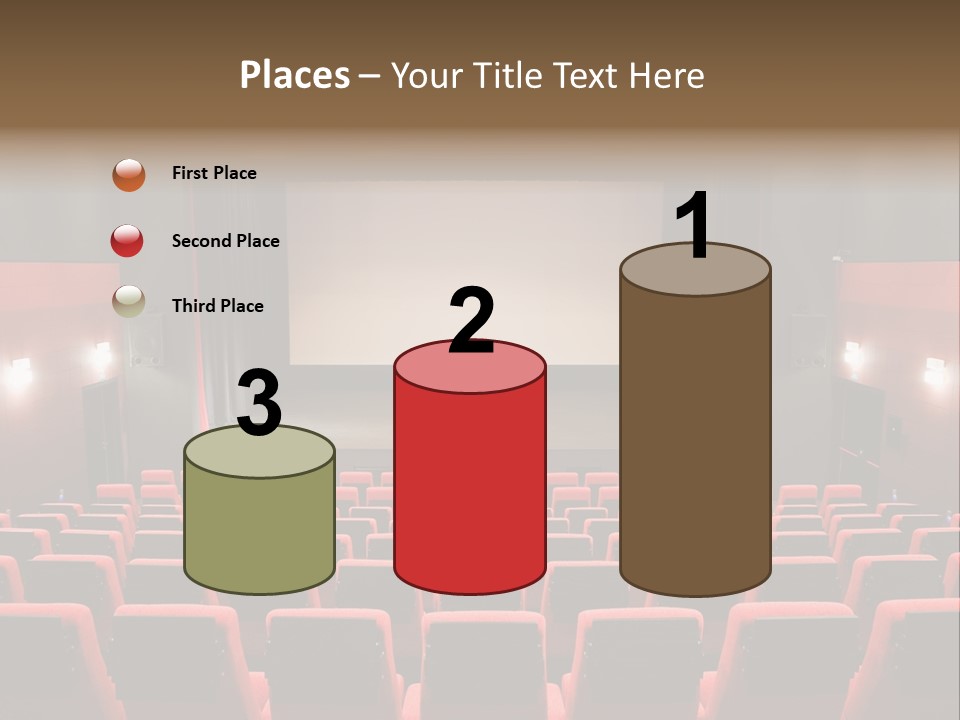 Design In A Row Screen PowerPoint Template