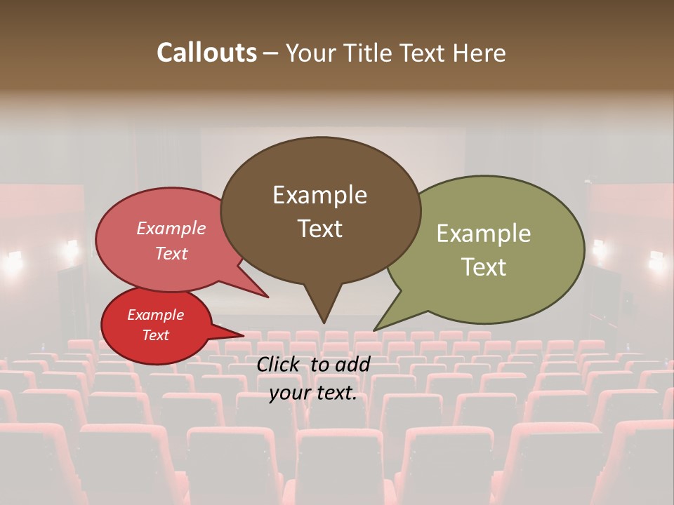 Design In A Row Screen PowerPoint Template