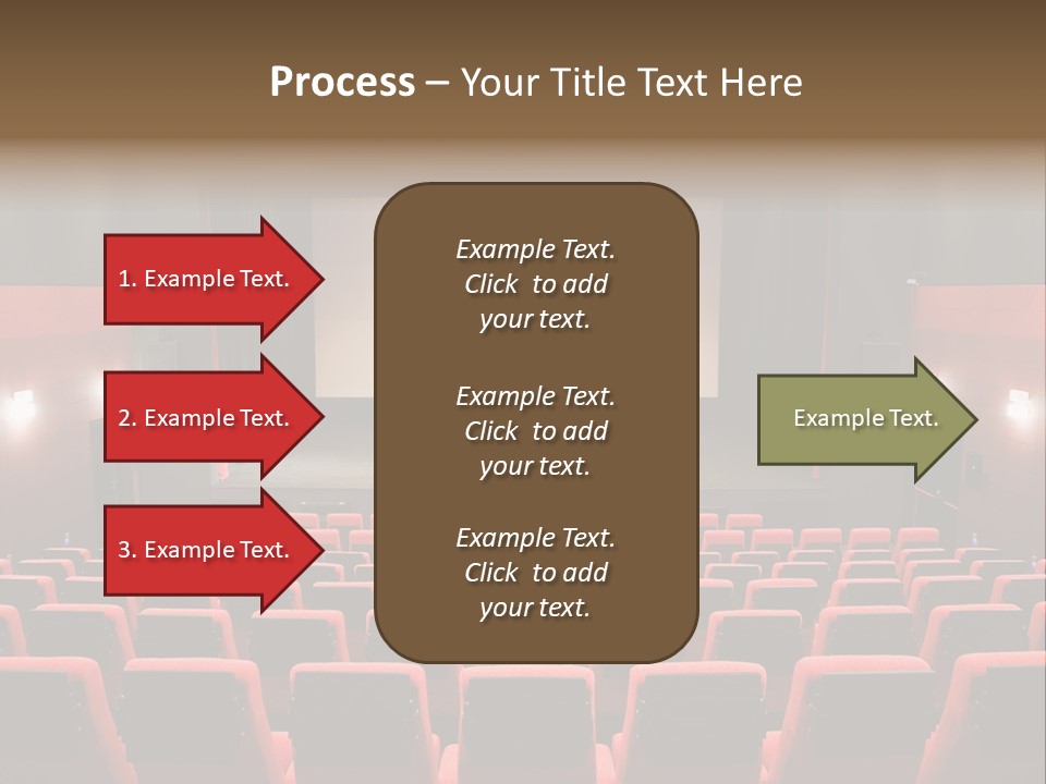 Design In A Row Screen PowerPoint Template