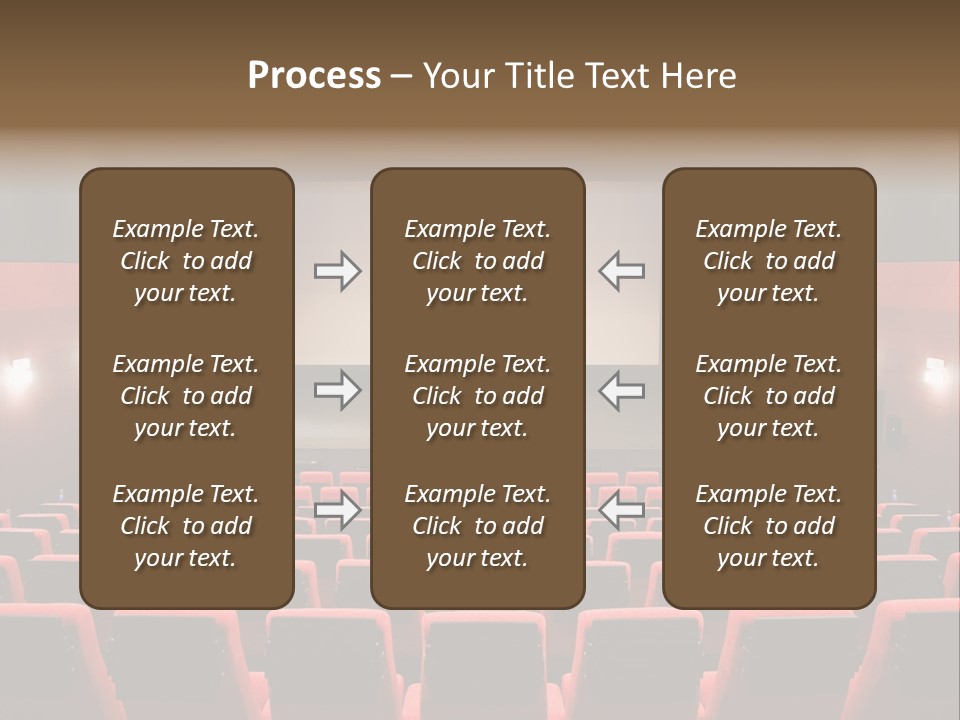 Design In A Row Screen PowerPoint Template