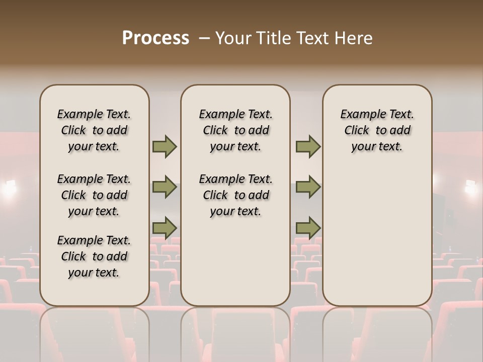Design In A Row Screen PowerPoint Template