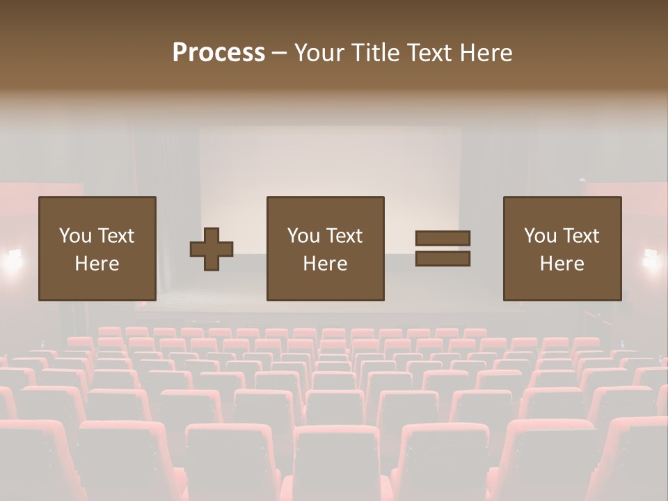 Design In A Row Screen PowerPoint Template