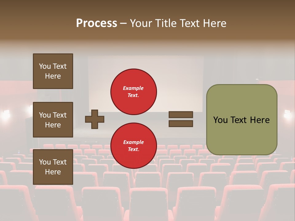 Design In A Row Screen PowerPoint Template