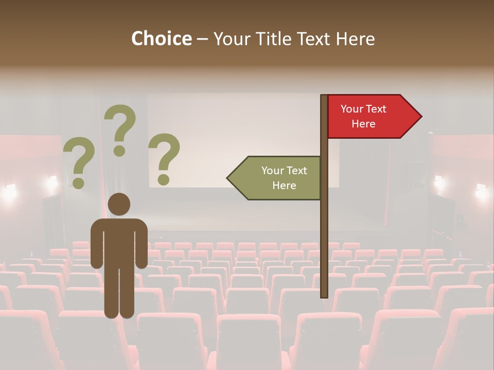 Design In A Row Screen PowerPoint Template