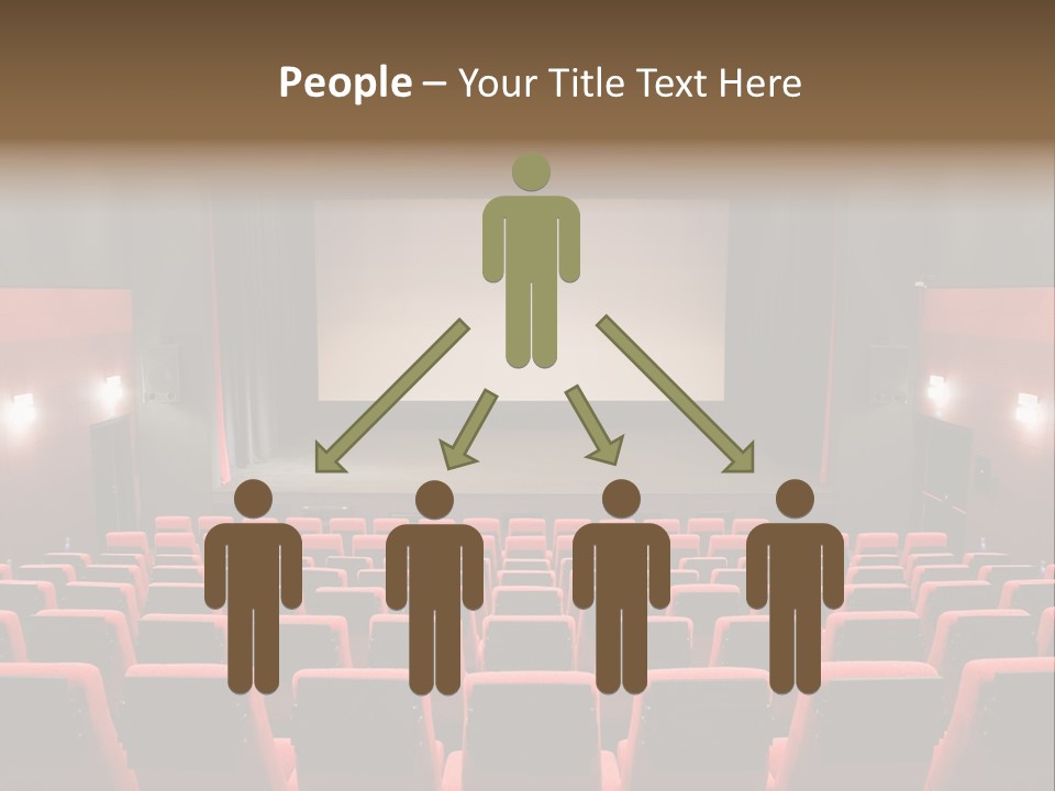 Design In A Row Screen PowerPoint Template