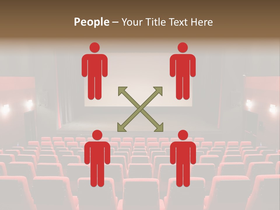 Design In A Row Screen PowerPoint Template