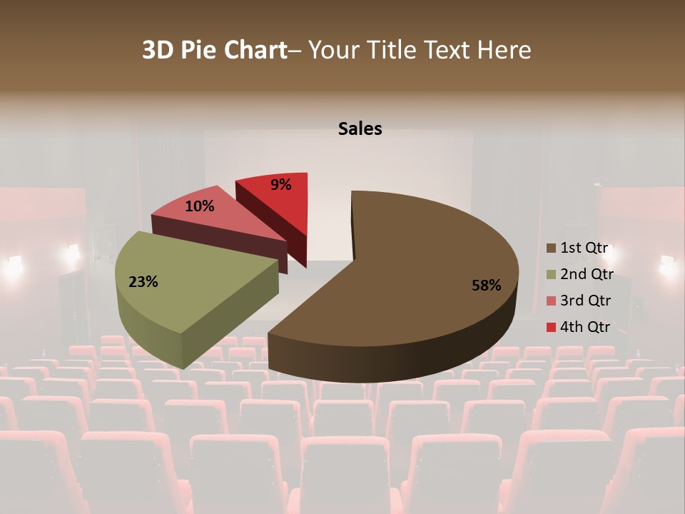Design In A Row Screen PowerPoint Template
