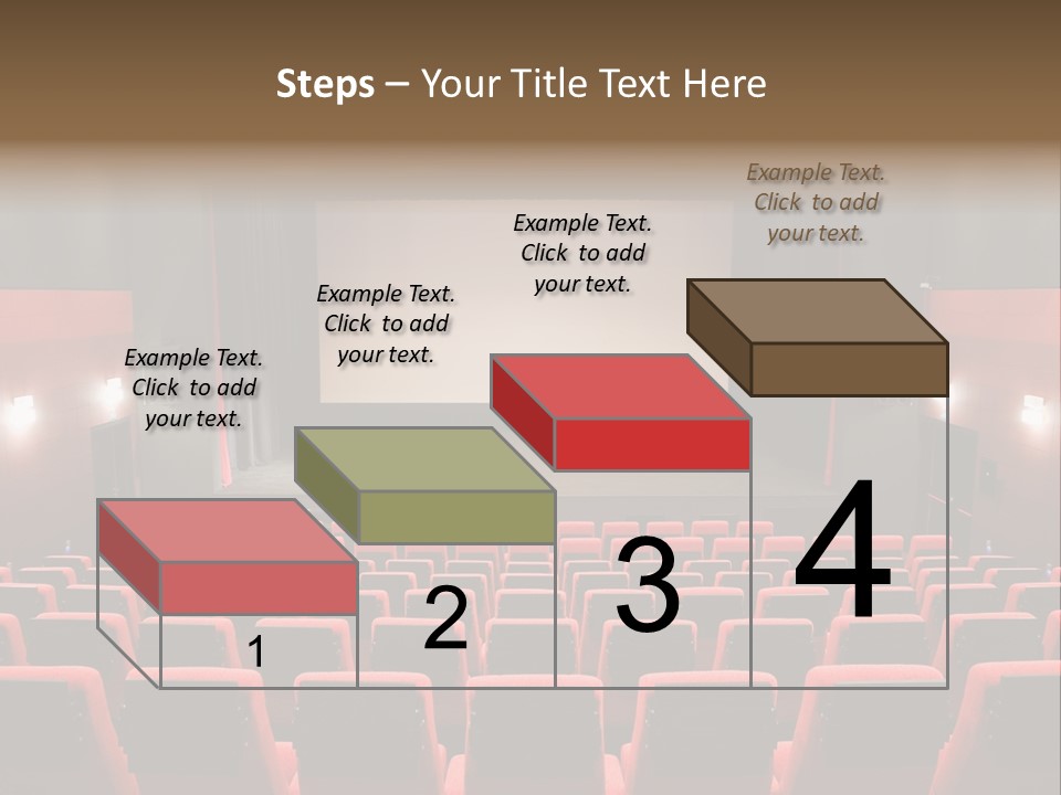 Design In A Row Screen PowerPoint Template