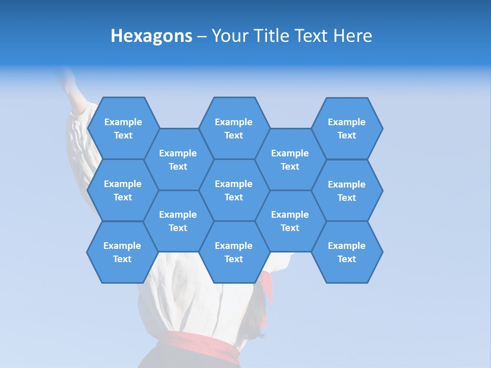 Woman Wreath Authentic PowerPoint Template