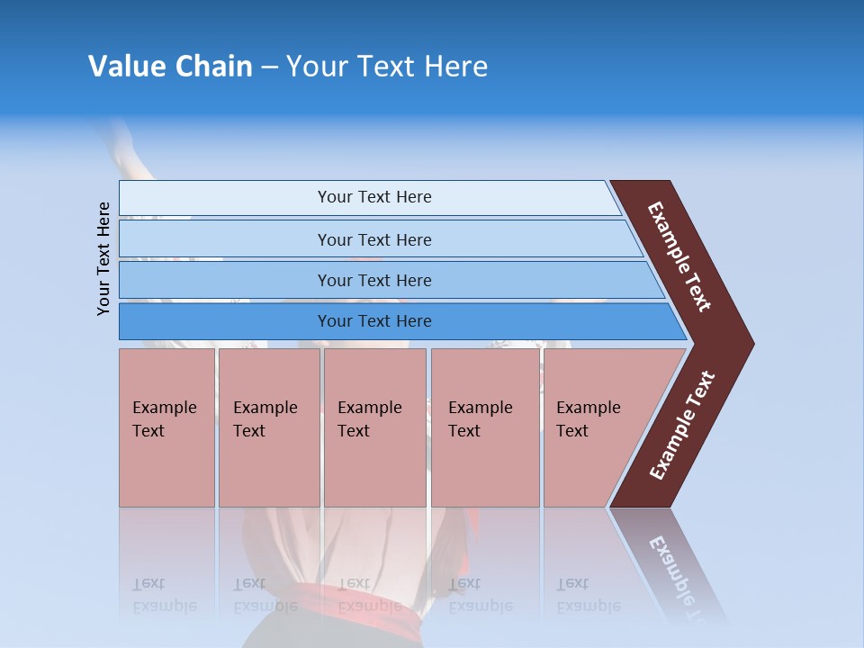 Woman Wreath Authentic PowerPoint Template