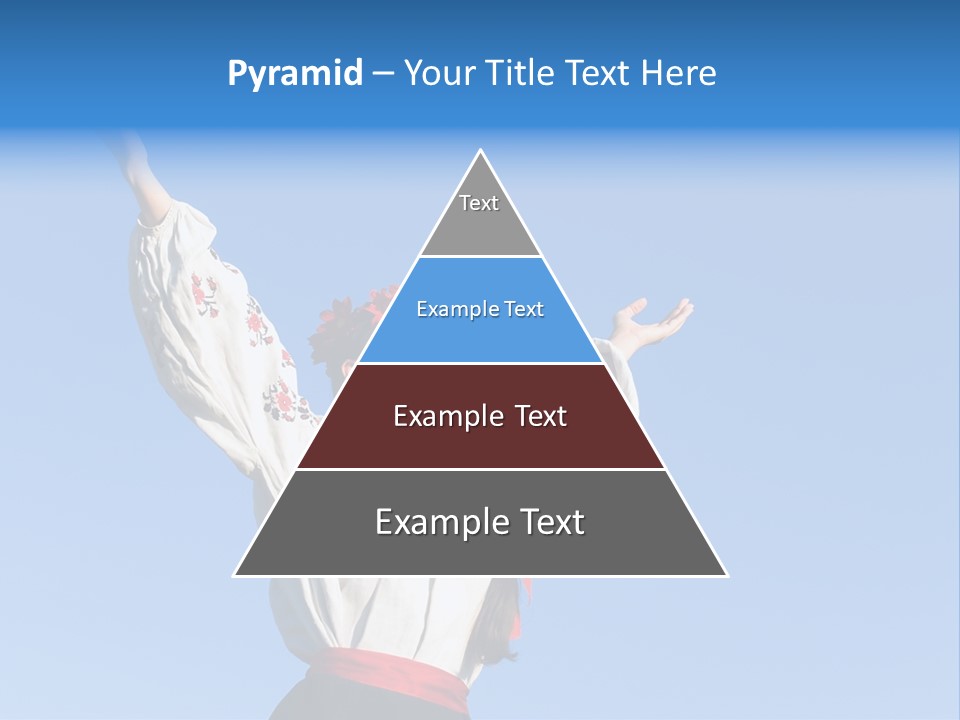 Woman Wreath Authentic PowerPoint Template