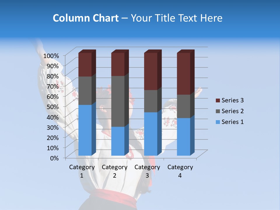 Woman Wreath Authentic PowerPoint Template