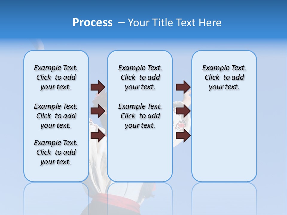 Woman Wreath Authentic PowerPoint Template