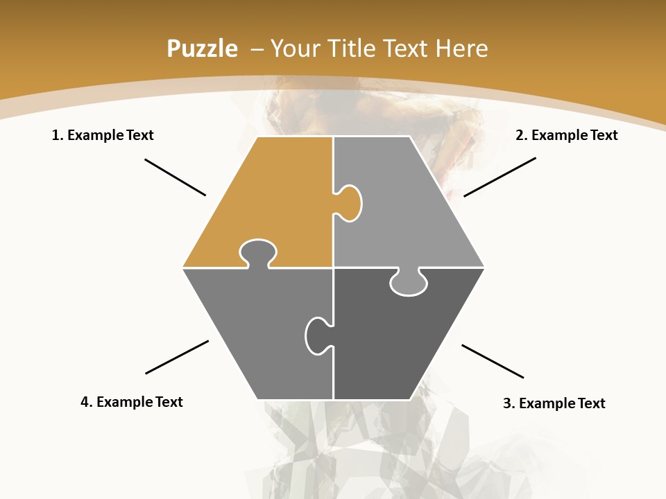 A Woman In A Red Dress Is Dancing On A White And Gold Background PowerPoint Template