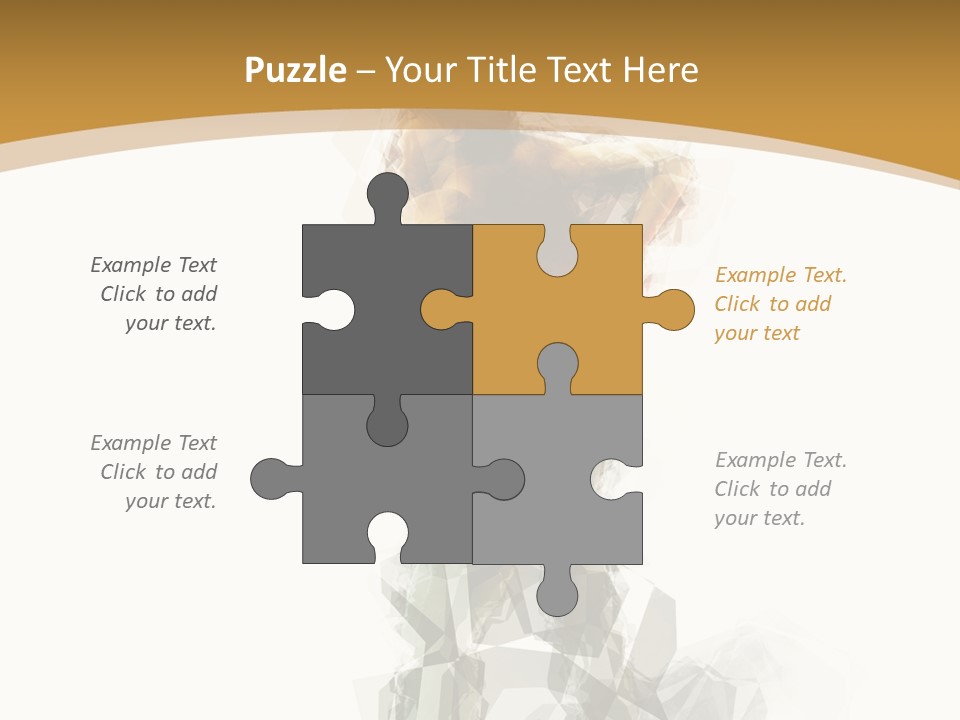 A Woman In A Red Dress Is Dancing On A White And Gold Background PowerPoint Template