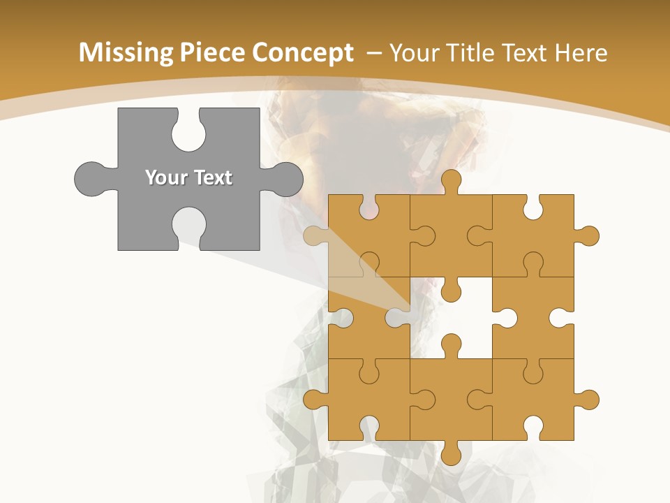 A Woman In A Red Dress Is Dancing On A White And Gold Background PowerPoint Template