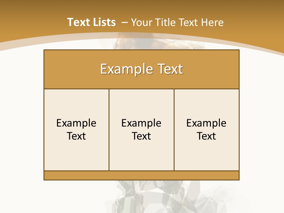 A Woman In A Red Dress Is Dancing On A White And Gold Background PowerPoint Template