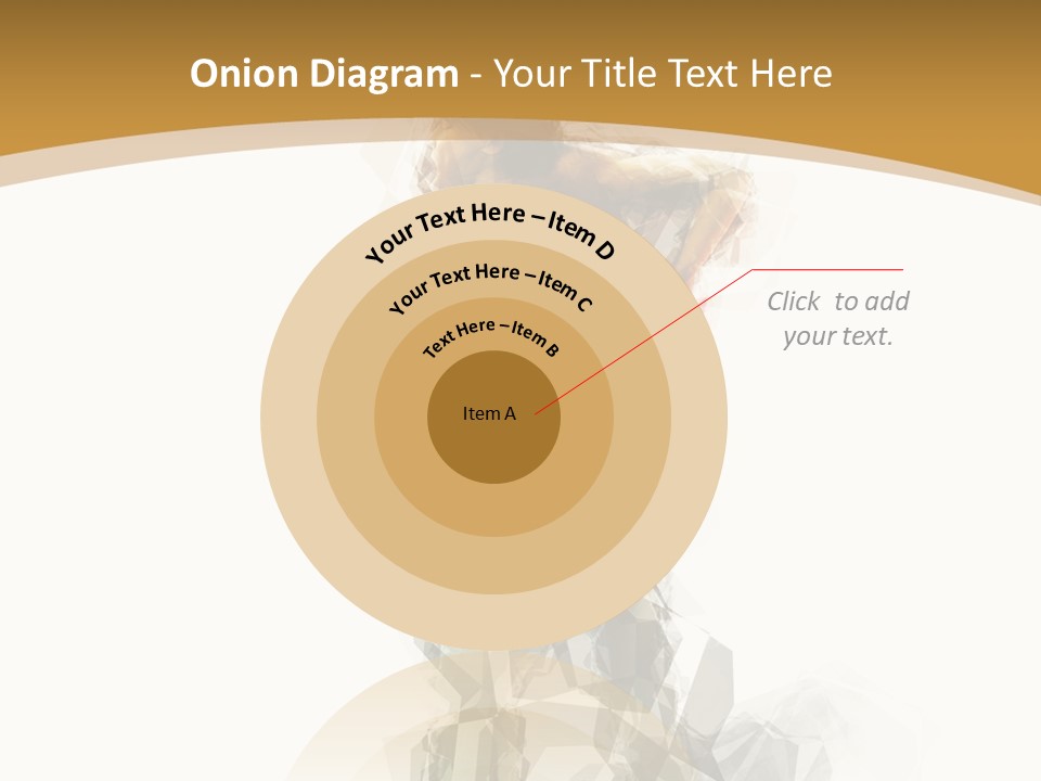 A Woman In A Red Dress Is Dancing On A White And Gold Background PowerPoint Template