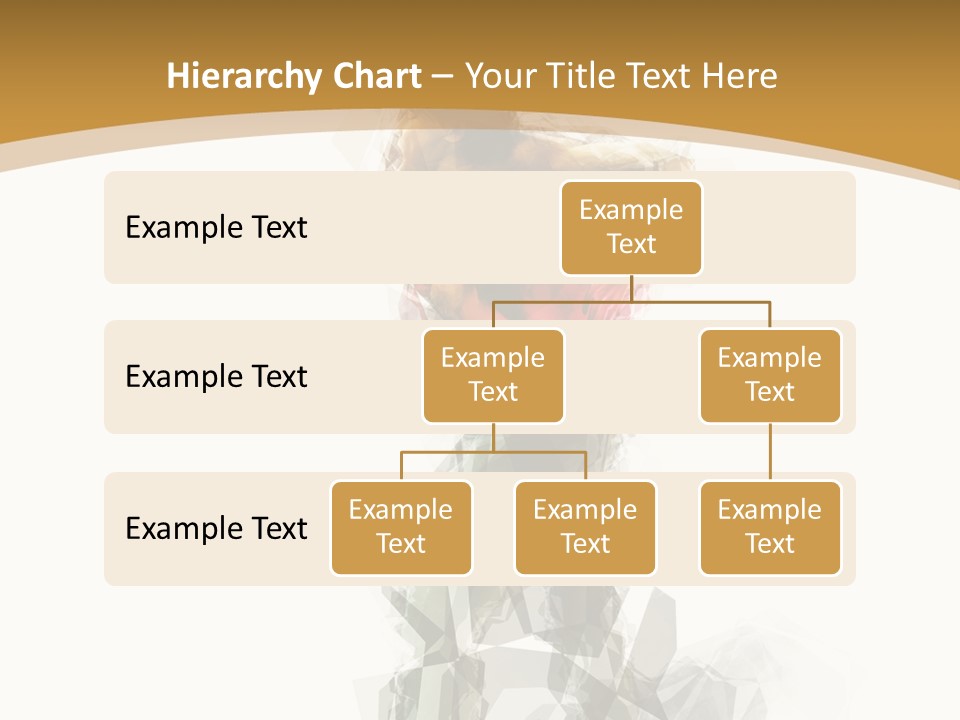 A Woman In A Red Dress Is Dancing On A White And Gold Background PowerPoint Template