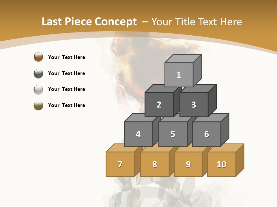 A Woman In A Red Dress Is Dancing On A White And Gold Background PowerPoint Template