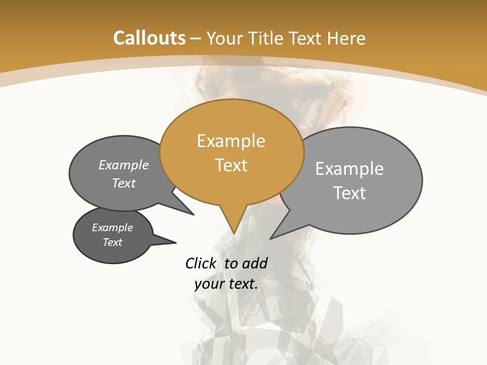 A Woman In A Red Dress Is Dancing On A White And Gold Background PowerPoint Template