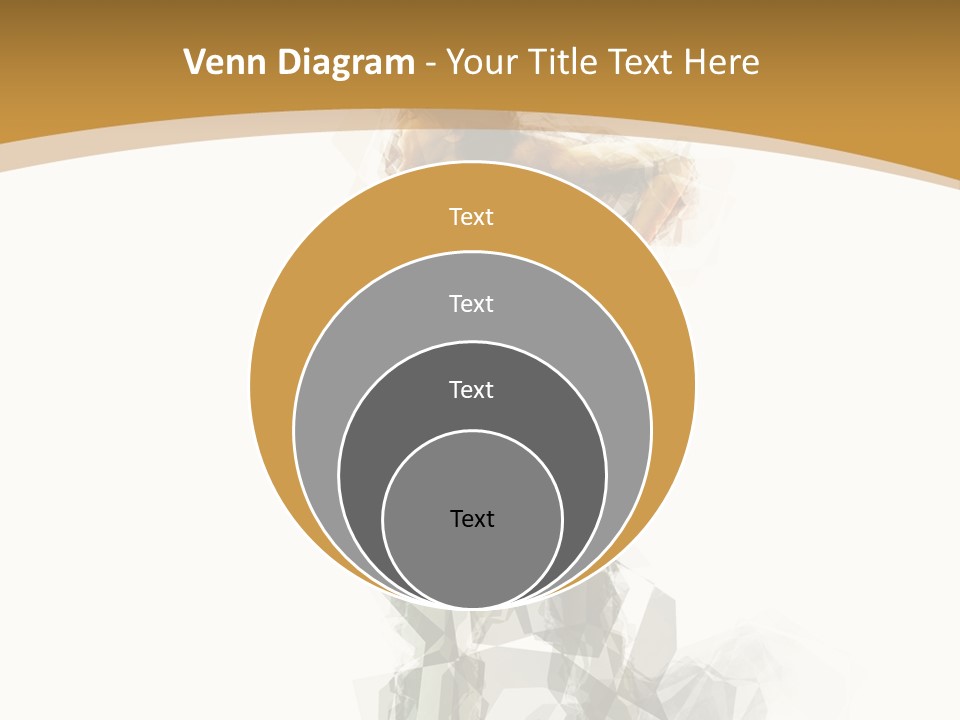 A Woman In A Red Dress Is Dancing On A White And Gold Background PowerPoint Template