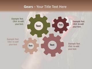 Direction Paint Gardening PowerPoint Template