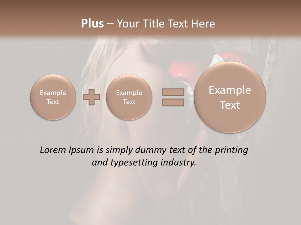 Direction Paint Gardening PowerPoint Template