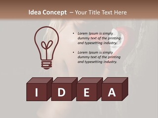 Direction Paint Gardening PowerPoint Template