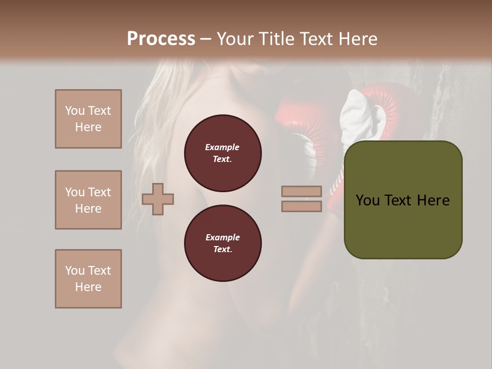 Direction Paint Gardening PowerPoint Template