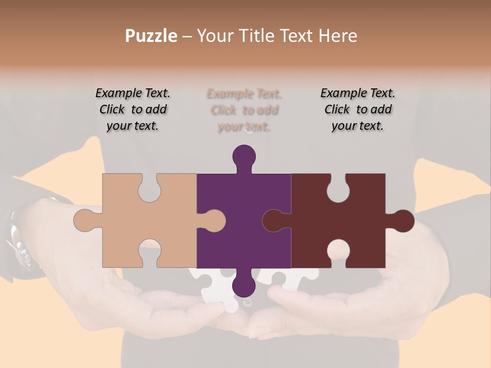 Strength Men Crowd PowerPoint Template