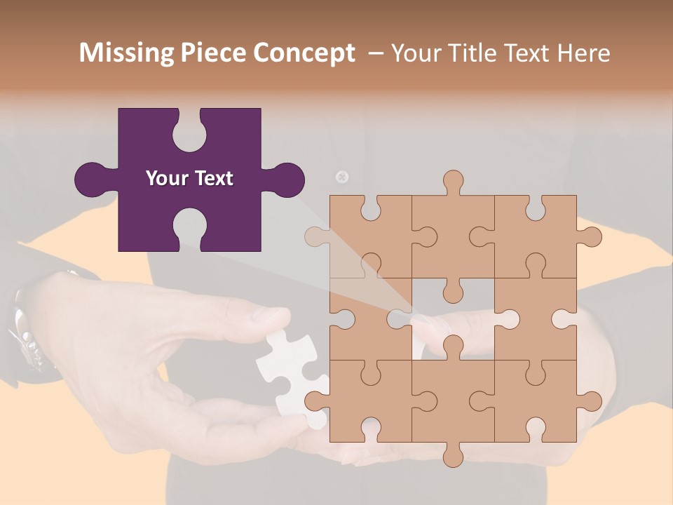 Strength Men Crowd PowerPoint Template