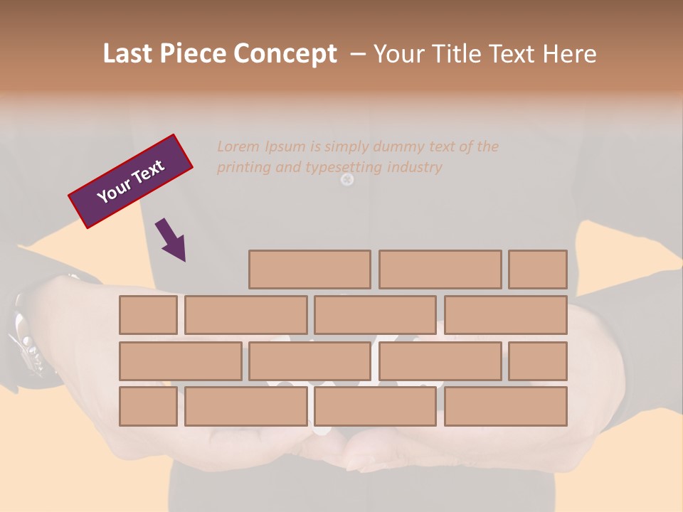 Strength Men Crowd PowerPoint Template