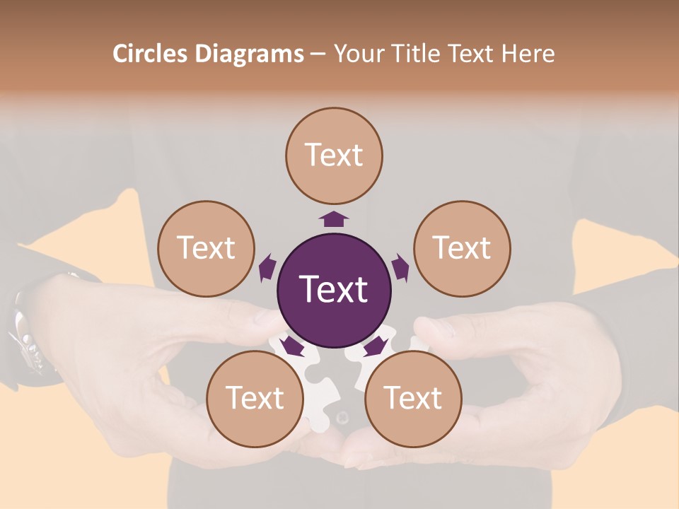 Strength Men Crowd PowerPoint Template