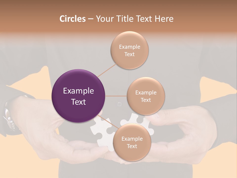 Strength Men Crowd PowerPoint Template