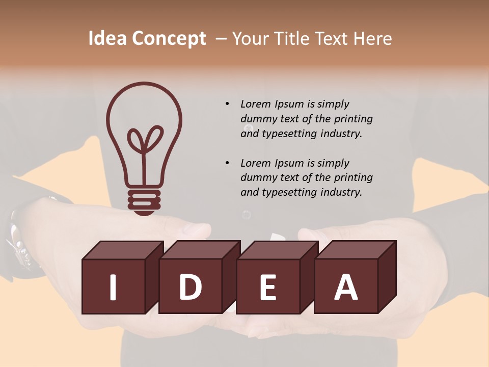 Strength Men Crowd PowerPoint Template