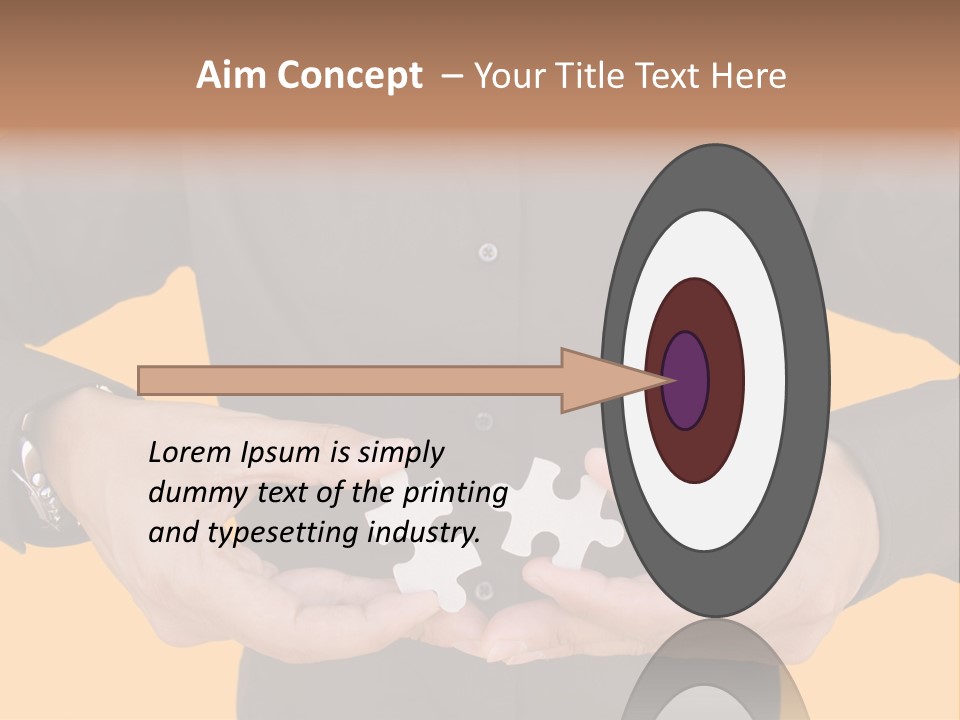 Strength Men Crowd PowerPoint Template