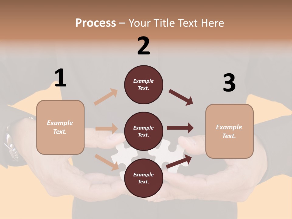 Strength Men Crowd PowerPoint Template