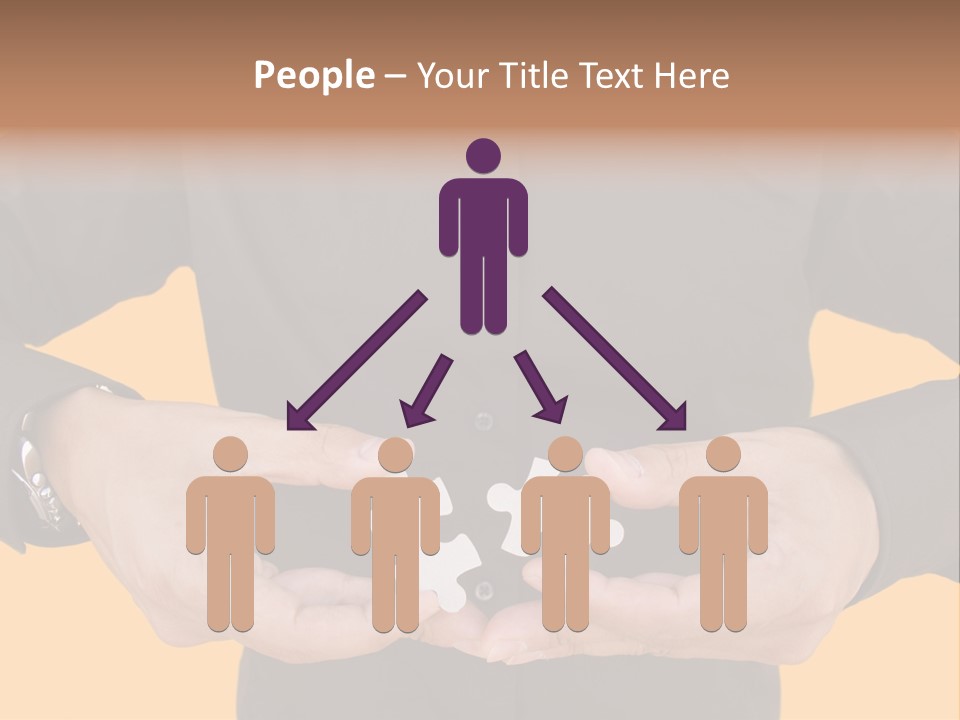 Strength Men Crowd PowerPoint Template