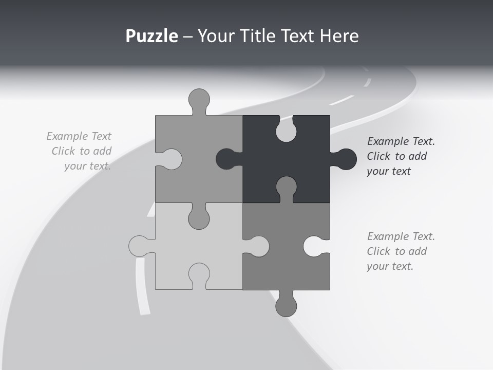 Bridge Illustration Concept PowerPoint Template