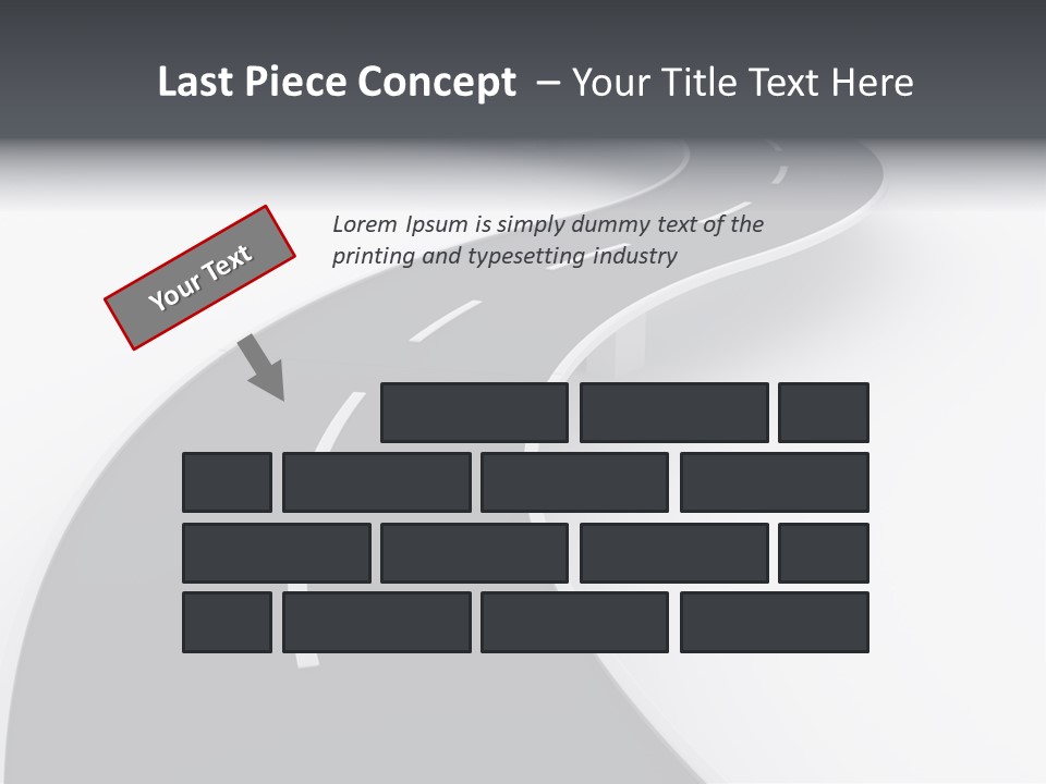 Bridge Illustration Concept PowerPoint Template