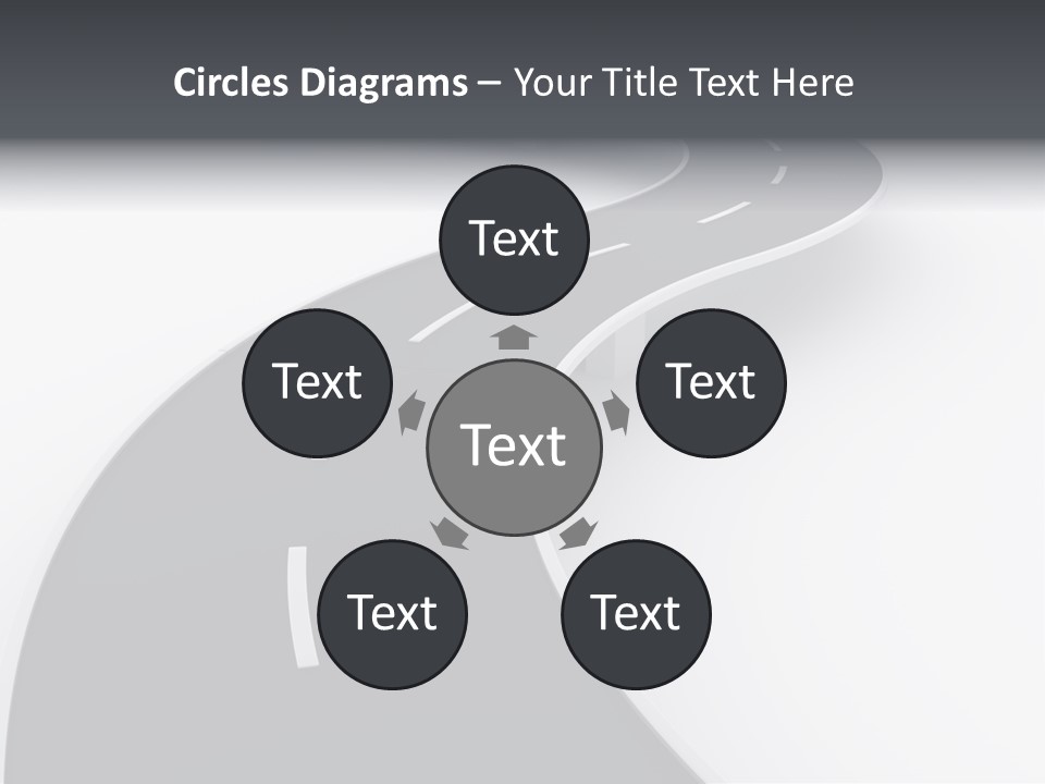 Bridge Illustration Concept PowerPoint Template