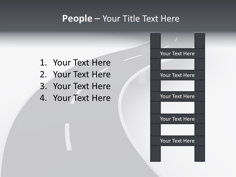 Bridge Illustration Concept PowerPoint Template