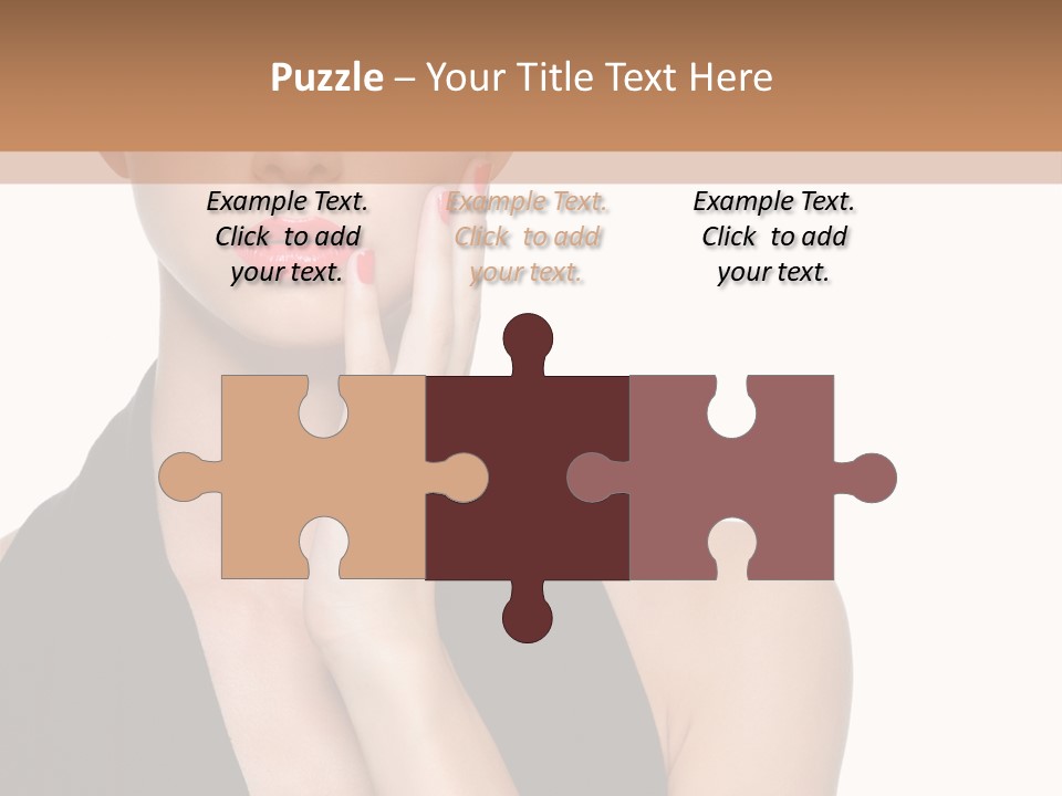 Female Shine Elegant PowerPoint Template