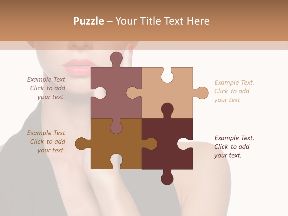 Female Shine Elegant PowerPoint Template