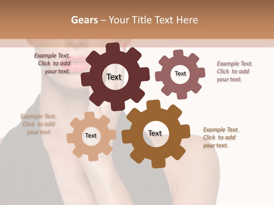 Female Shine Elegant PowerPoint Template